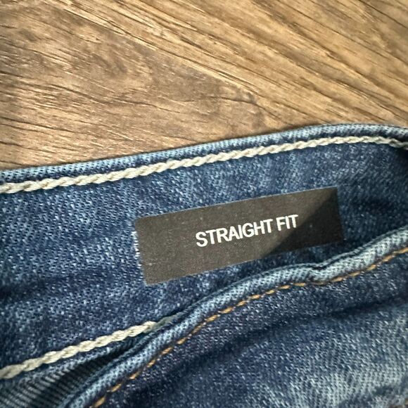 Judy Blue Straight Fit Jeans Size 3/26 High Rise Medium Wash Denim - Picture 6 of 8